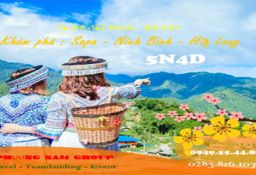 HÀ NỘI - HẠ LONG - SAPA - NINH BÌNH 5N4Đ
